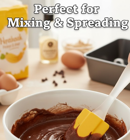 Silicone Cooking Spatula for Baking (1 Pc / 18 Cm)