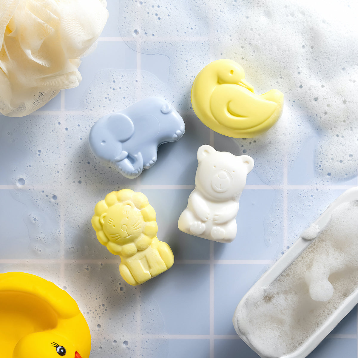 Assorted Pack of 4 Kids Soaps (75gm x 4)
