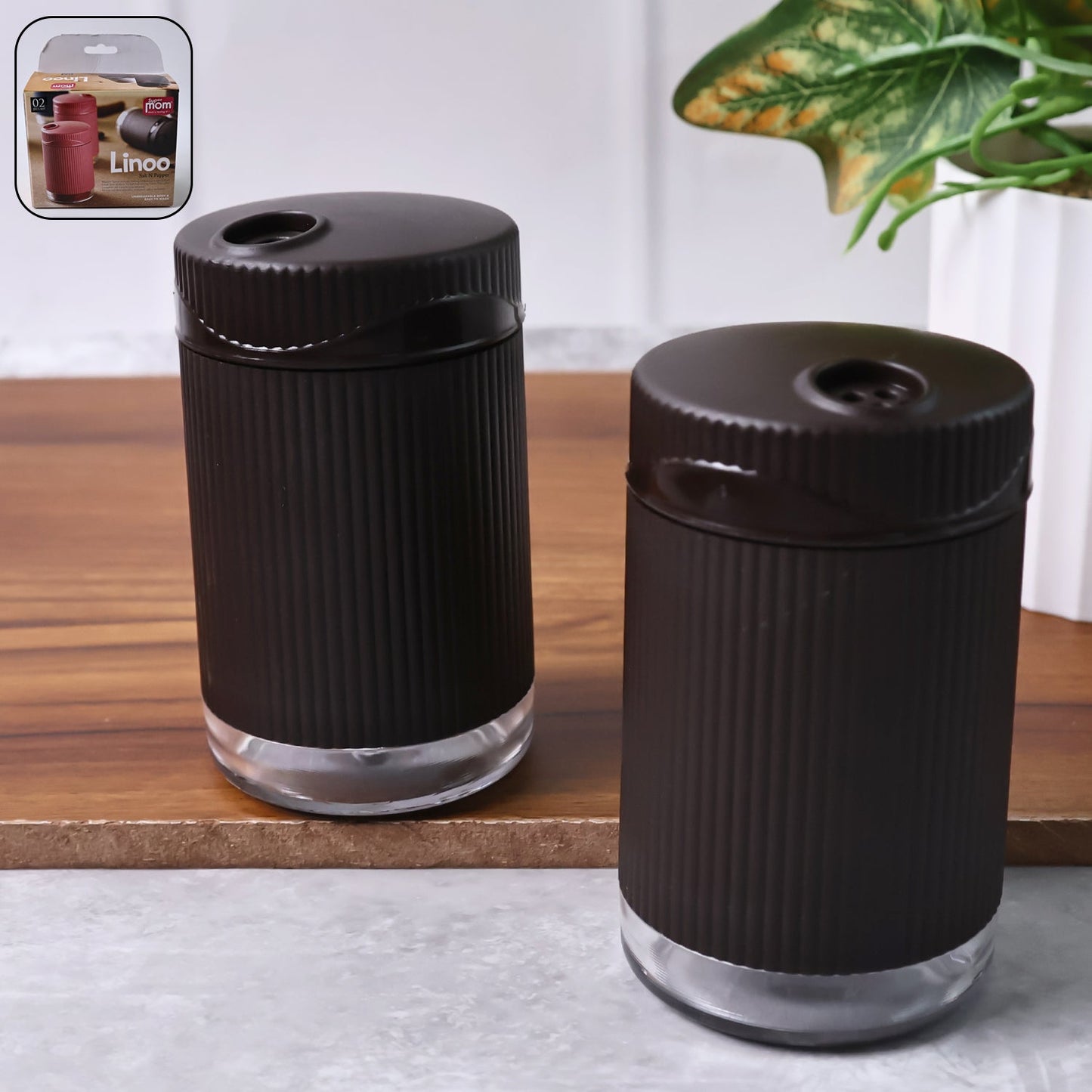 Linoo Salt & Pepper Dispenser Set