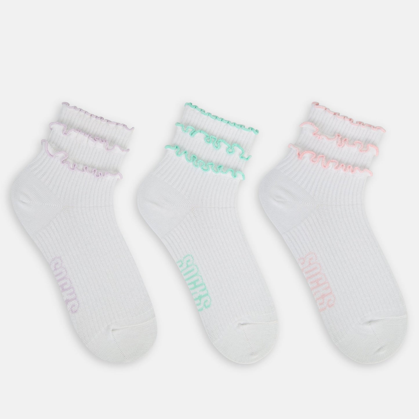 Women’s Frilled High Ankle Socks