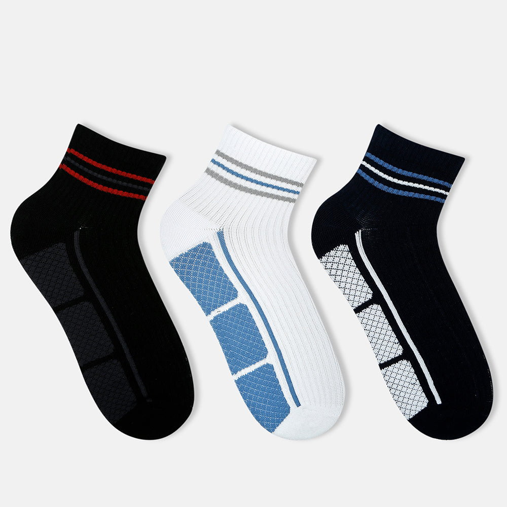 Men’s Full Cushioned High Ankle Socks