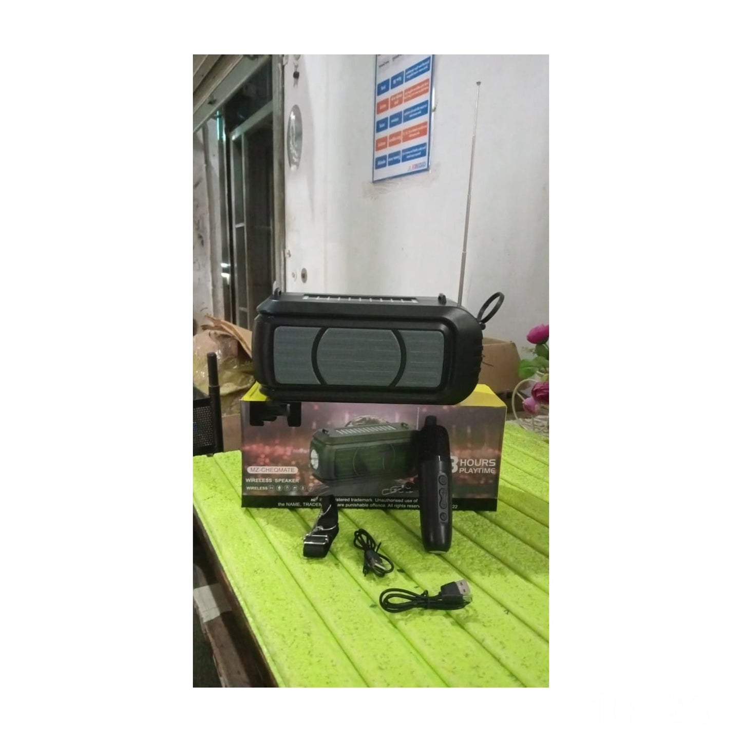 Wireless Bluetooth Speaker 5W High Bass with Wireless Mic / Microphone