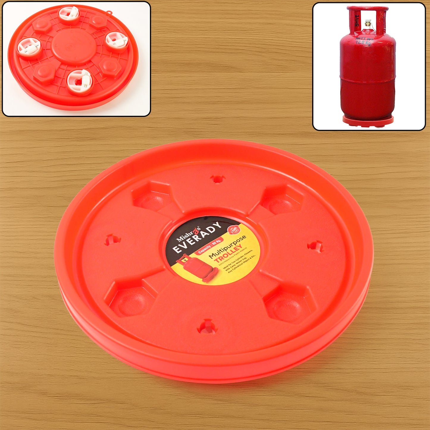 Mishras 5-piece Multipurpose Lpg Kitchen Combo Set With Gas Pipe Cylinder Trolley Knife Lighter  Peeler