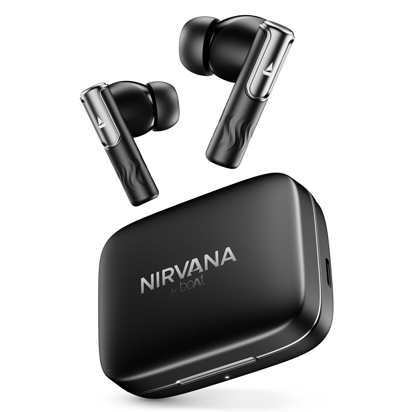 boAt Nirvana Ivy | Wireless Earbuds, 50 Hours Playback, 50dB ANC, 360 Spatial Audio with Head Tracking, App Support, Adaptive EQ powered by Mimi, Google fast pair, ASAP Charge, boAt Signature Sound