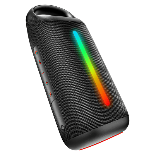 boAt Stone Arc Pro | Portable Bluetooth Speaker with 25W Sound, 12H Playback & RGB LEDs