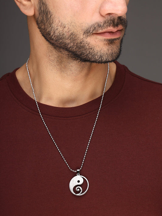 Bold by Priyaasi A Charming Silver Plated chain and pendant