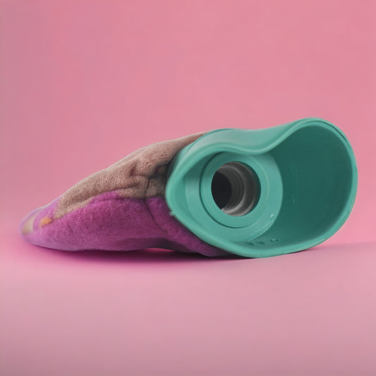 Hot Water Bottle Bag With Cover (1 Pc Mix Design Color 250 Ml Approx)