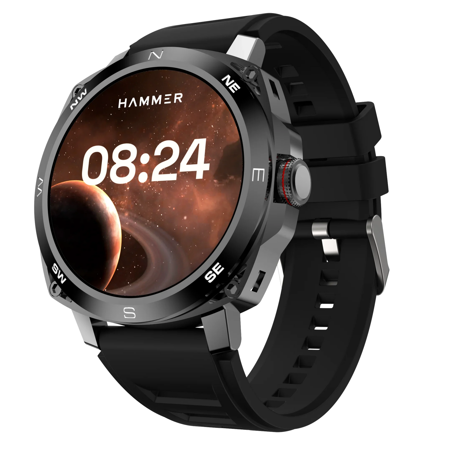 Hammer Fit Pro 1.43" Super Amoled Display Bluetooth Calling Smart Watch