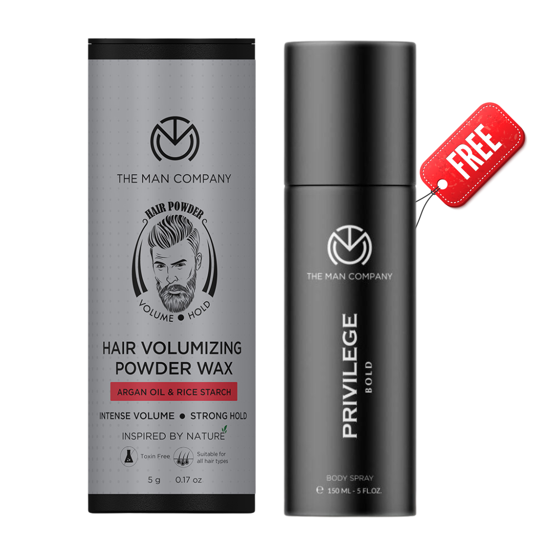 Hair Volumizing Powder Wax | Argan Oil & Rice Starch