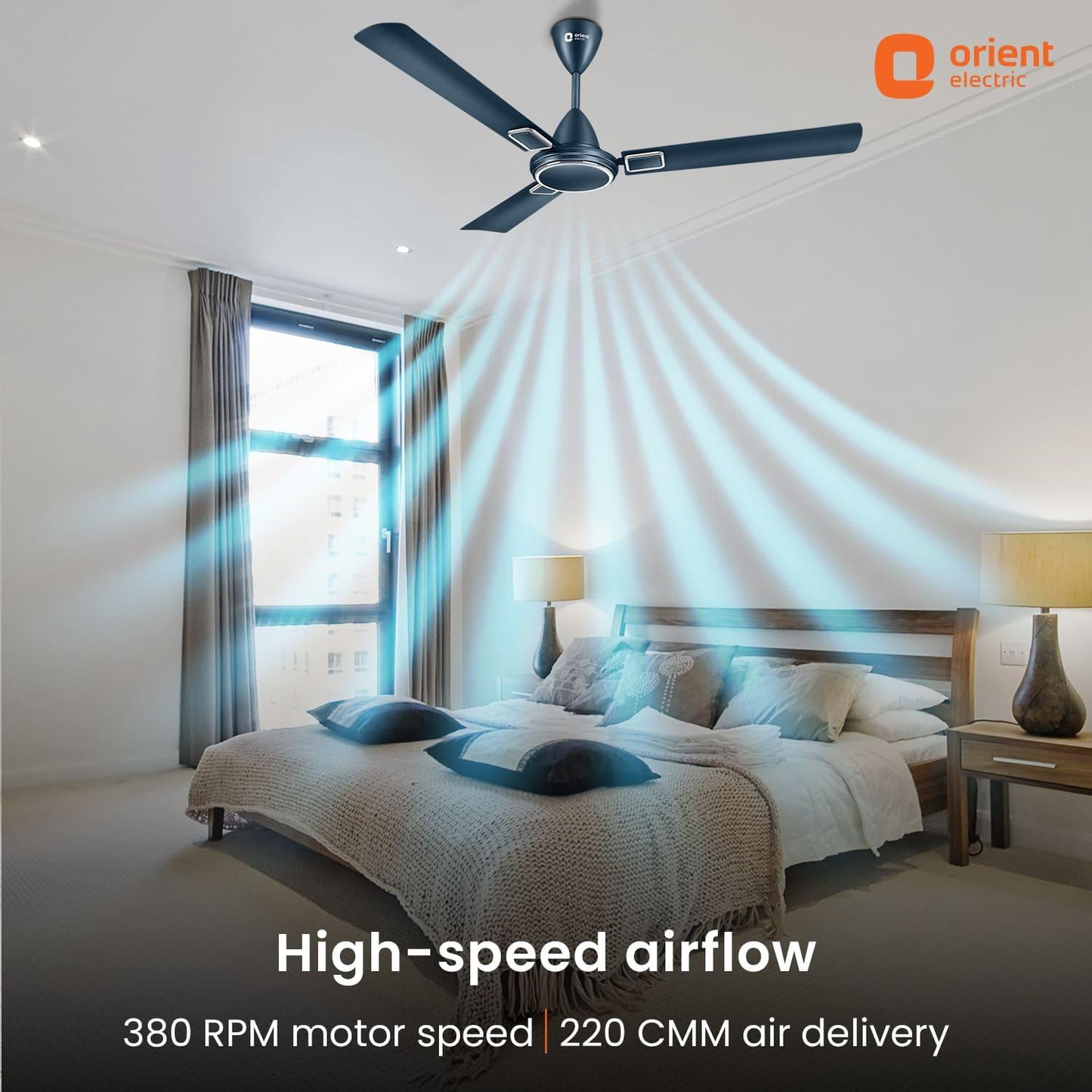 Falcon Deco High Speed Ceiling Fan | 2-Year Quality Warranty