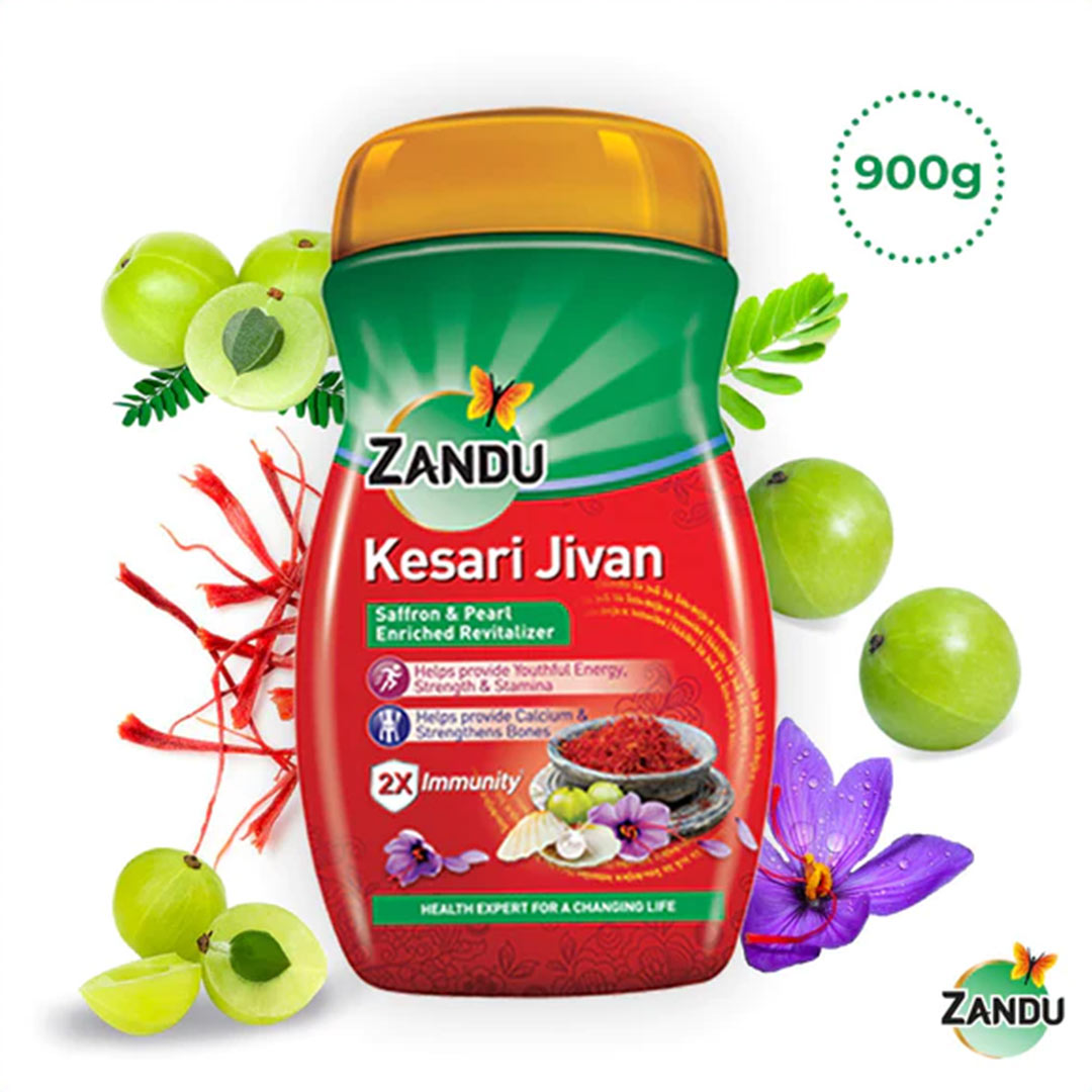 Zandu Kesari Jivan | Ayurvedic Revitalizer for Strength, Immunity & Vitality (900g)