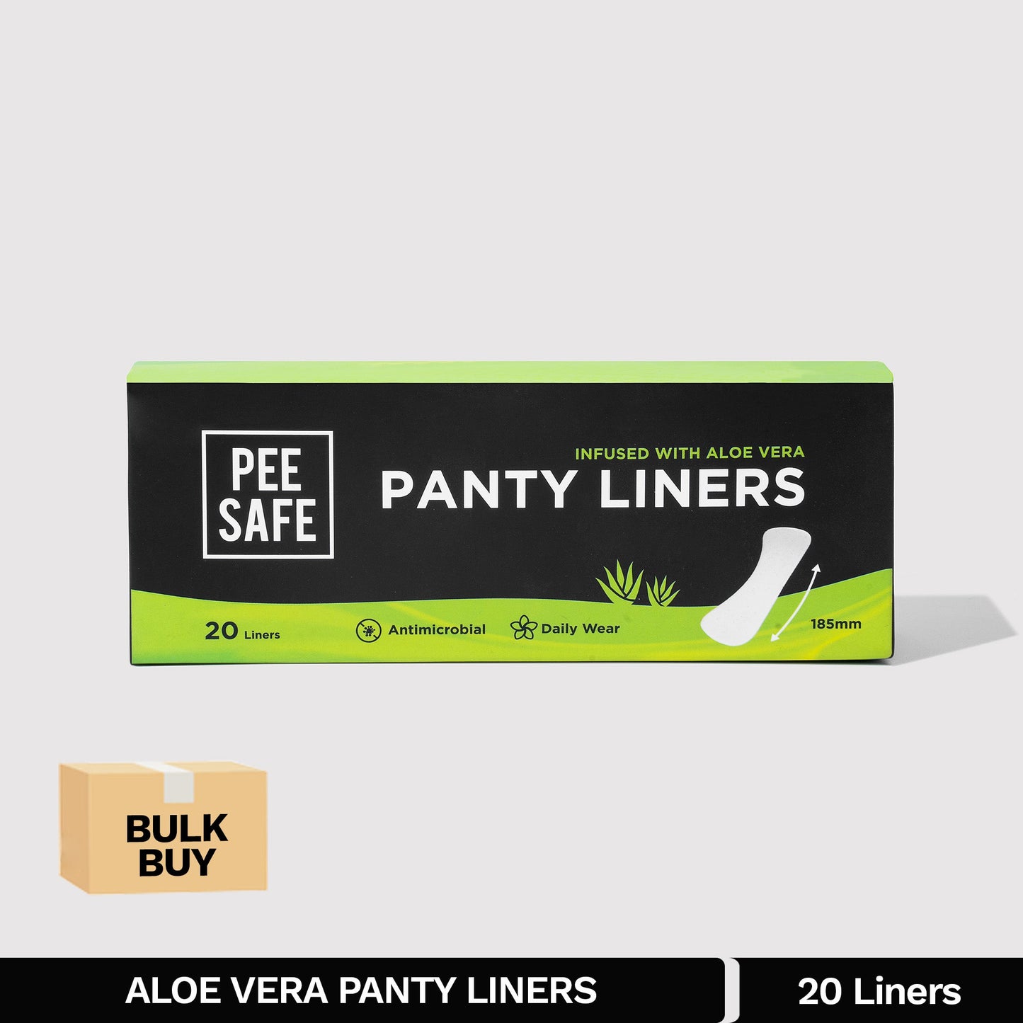 Aloe Vera Panty Liners (20 Liners) - BULK BUY