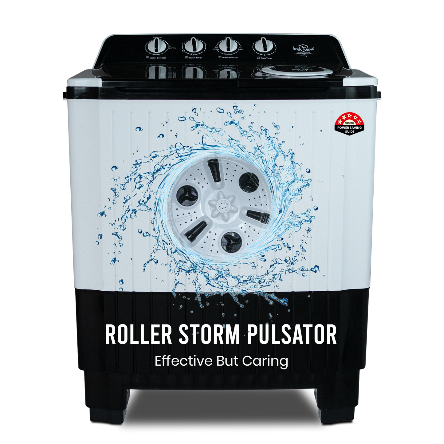 Power Guard Semi-Automatic Washing Machine 9 kg