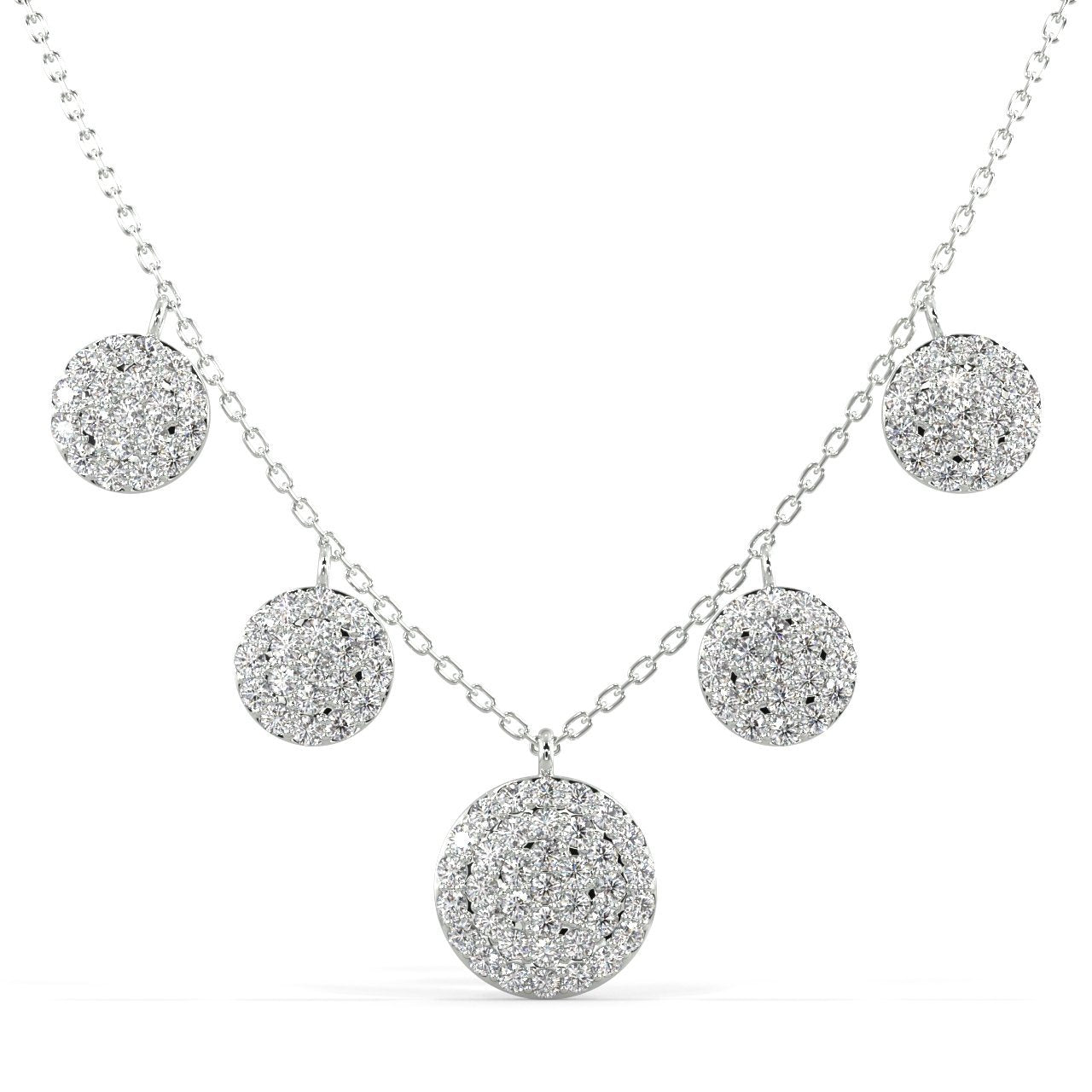Drippin' In Diamonds Pendant Necklace
