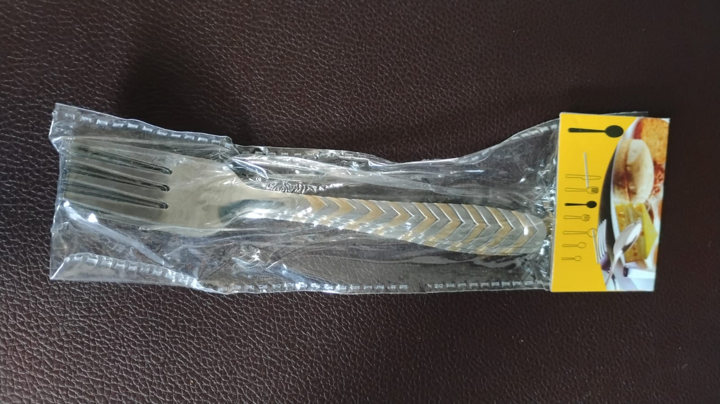 Elegant Stainless Steel Fork (6 Pcs Set)