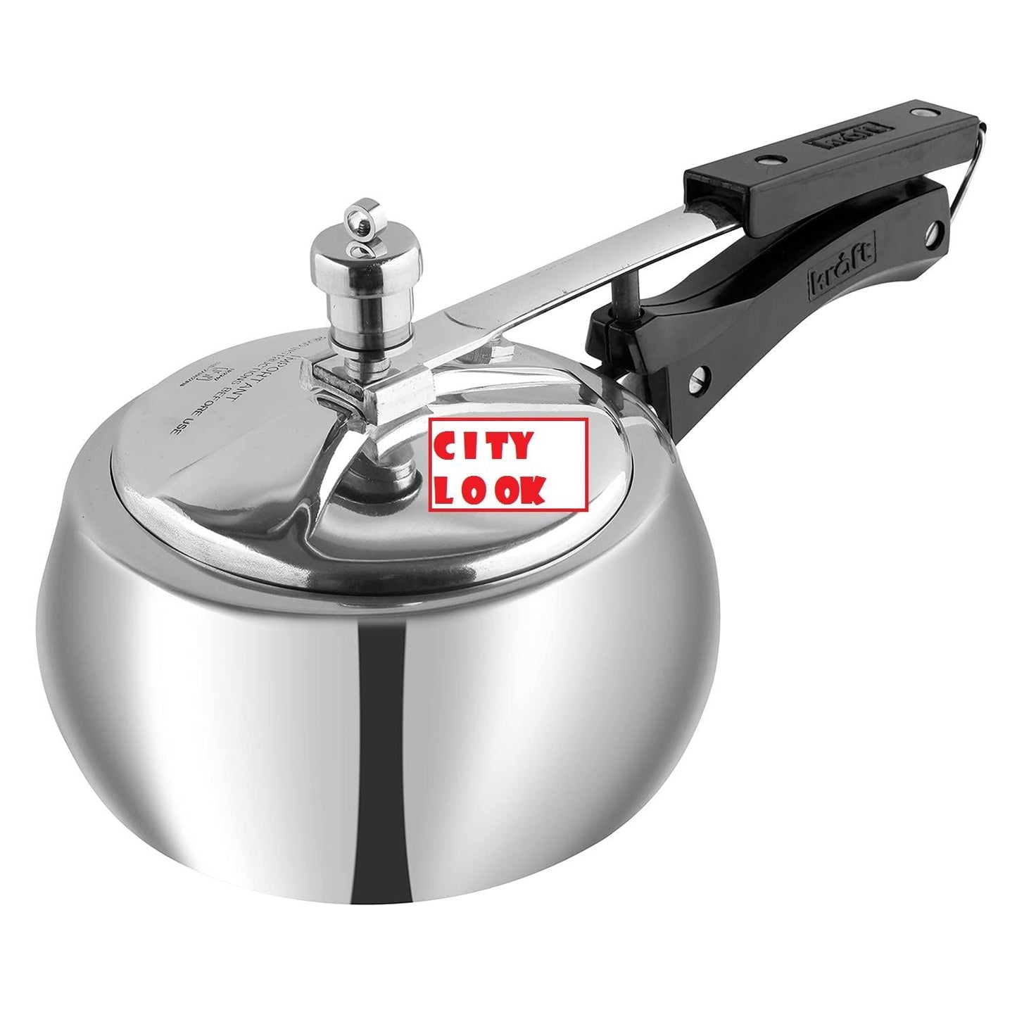 City look Pro Series Handi Aluminium Cooker - 5 Litre