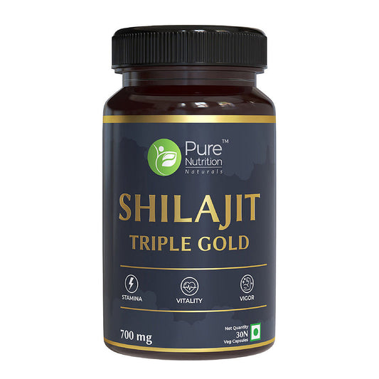 Pure Nutrition Shilajit Capsules (30 Veg Capsule)