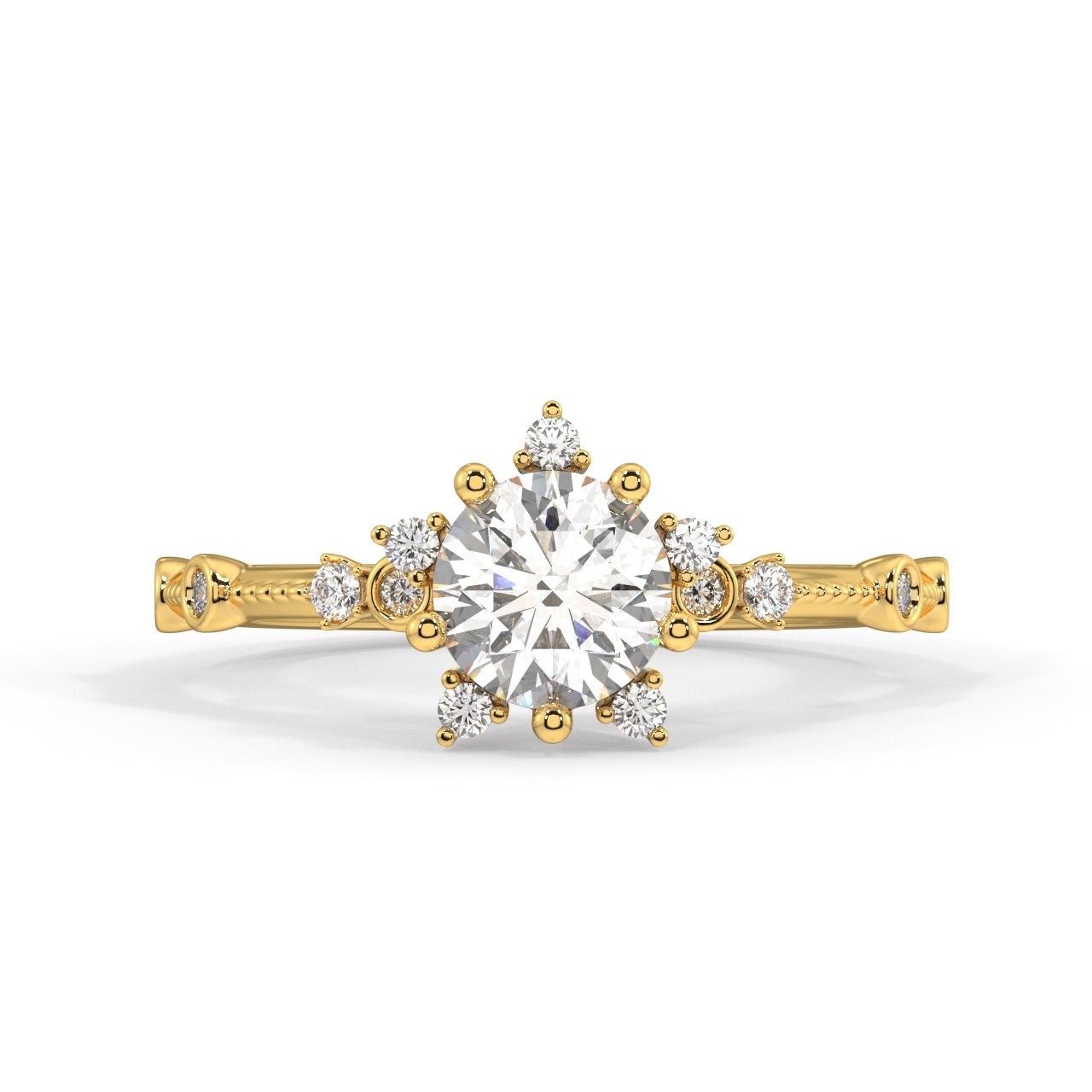 Snowflake Mist Ring