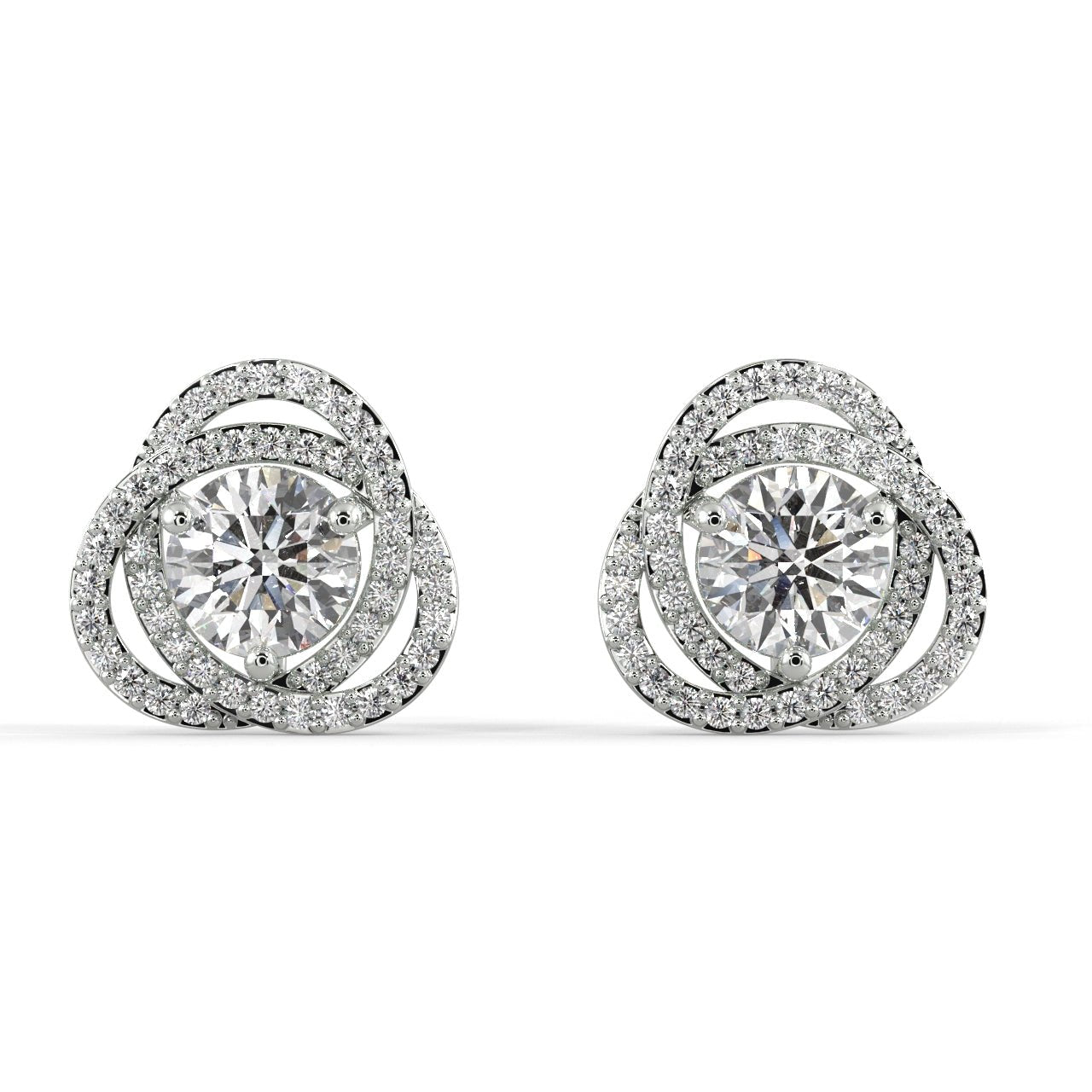 Twisted Together Jacket Earrings