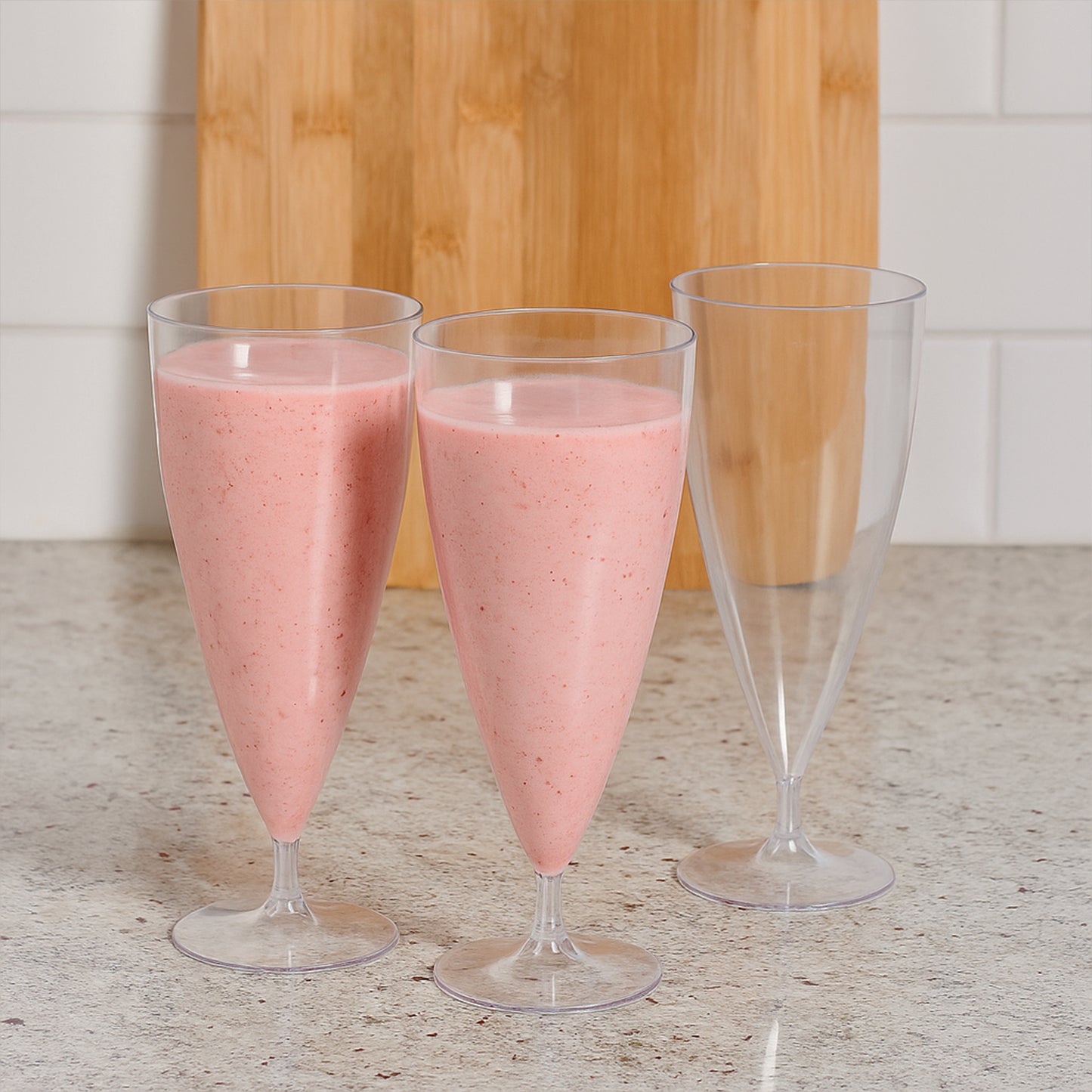 Supermom Plastic Shake Coco Glass Set (230ml 6 Pc)