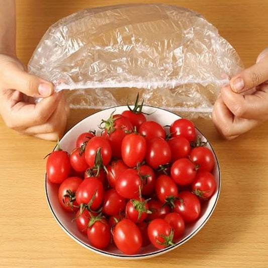 Disposable Elastic Food Storage Covers Bag (100 Pcs Set Big)