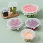 Silicone Stretch Lids, Microwave & Freezer Safe Food Covers (6 Pcs Set /95 Gm )