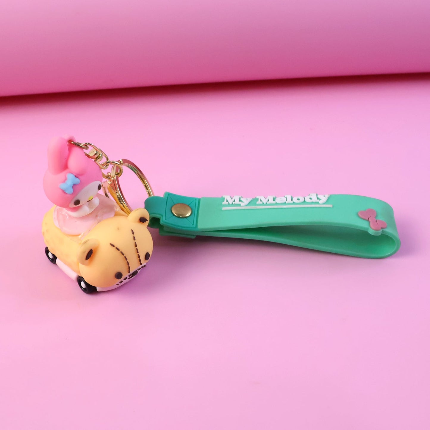 Trendy character themed key ring