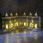 Decorative LED Crystal Flameless Candle Set