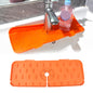 Silicone Faucet Splash Guard Pad for Kitchen & Bathroom Sink (1 Pc / Mix Design & Size)