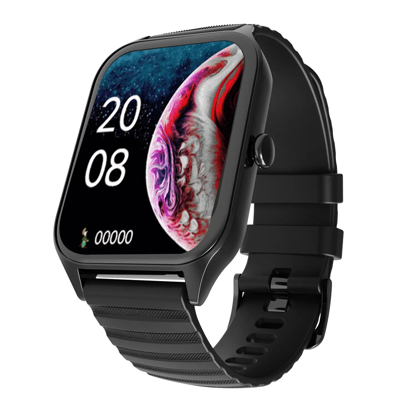 Hammer Stroke Bluetooth Calling Smartwatch With largest 1.96" TFT Display