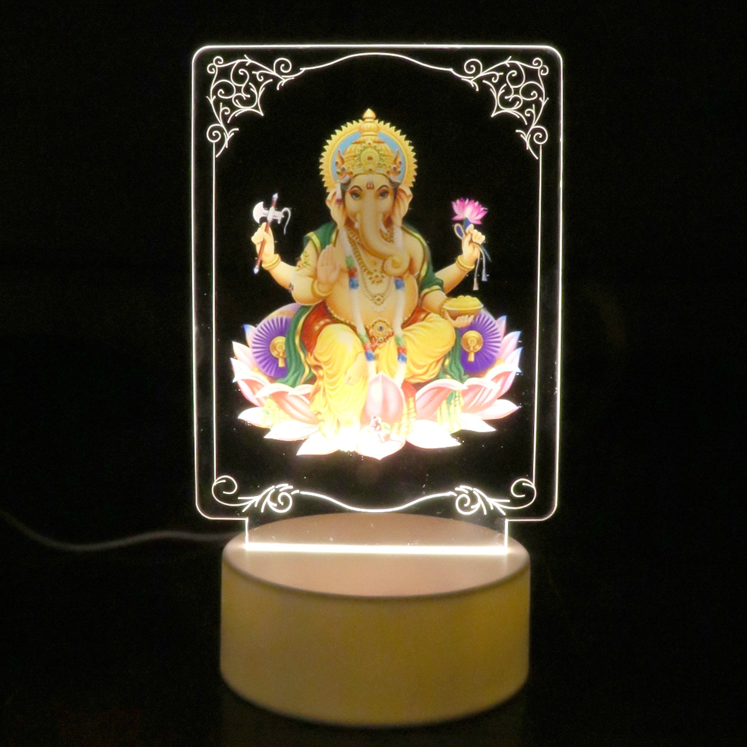 3D Lord Ganesh Frame