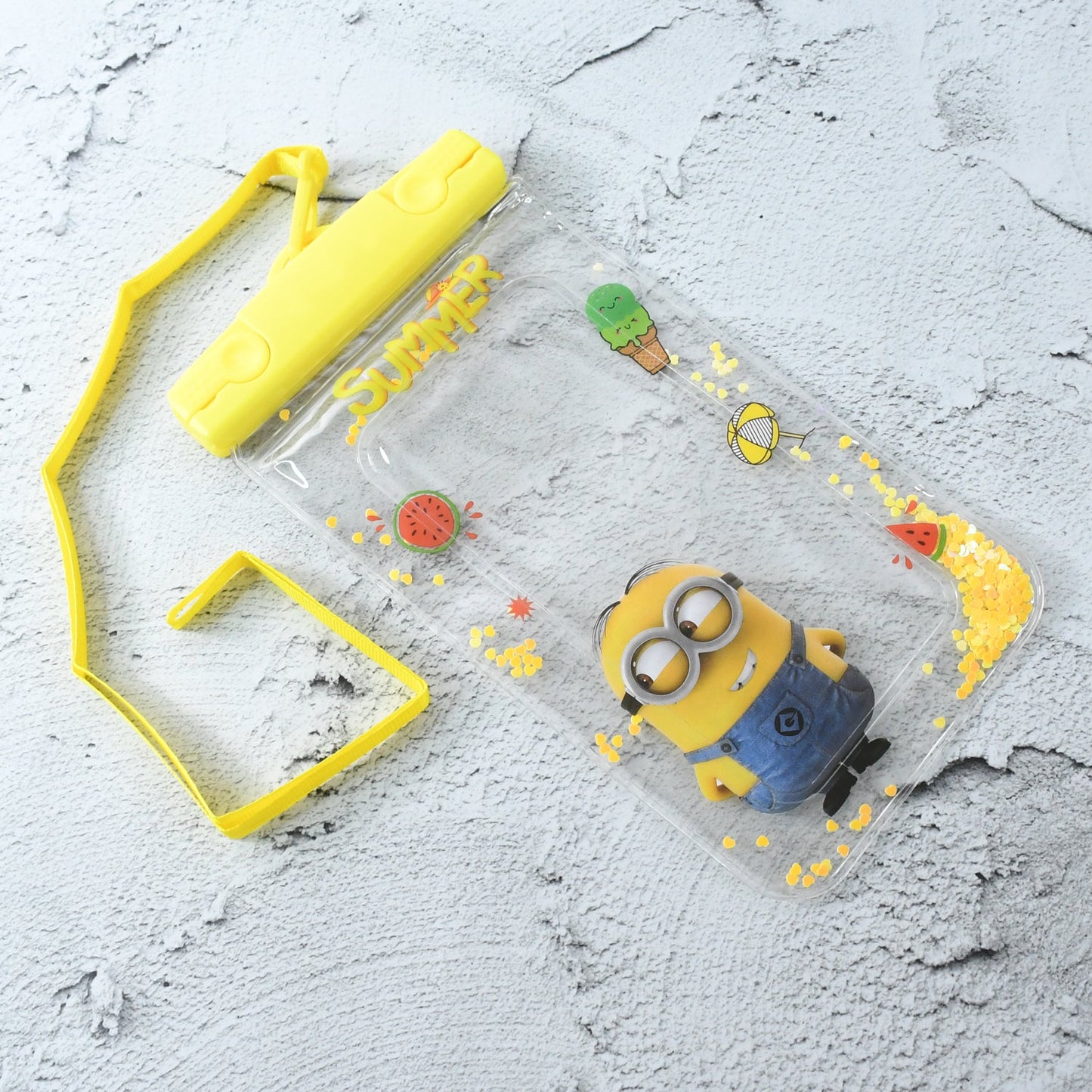 Waterproof Phone Pouch with Belt for All Android & iPhone Models (Mix Color)