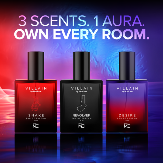 Villain Aura Luxury EDP Set of 3 Fragrances