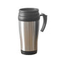 Stainless Steel Vacuum Glass Insulated Glass Coffee Cups, Tumbler (With Lid & Handle / 1 pc)