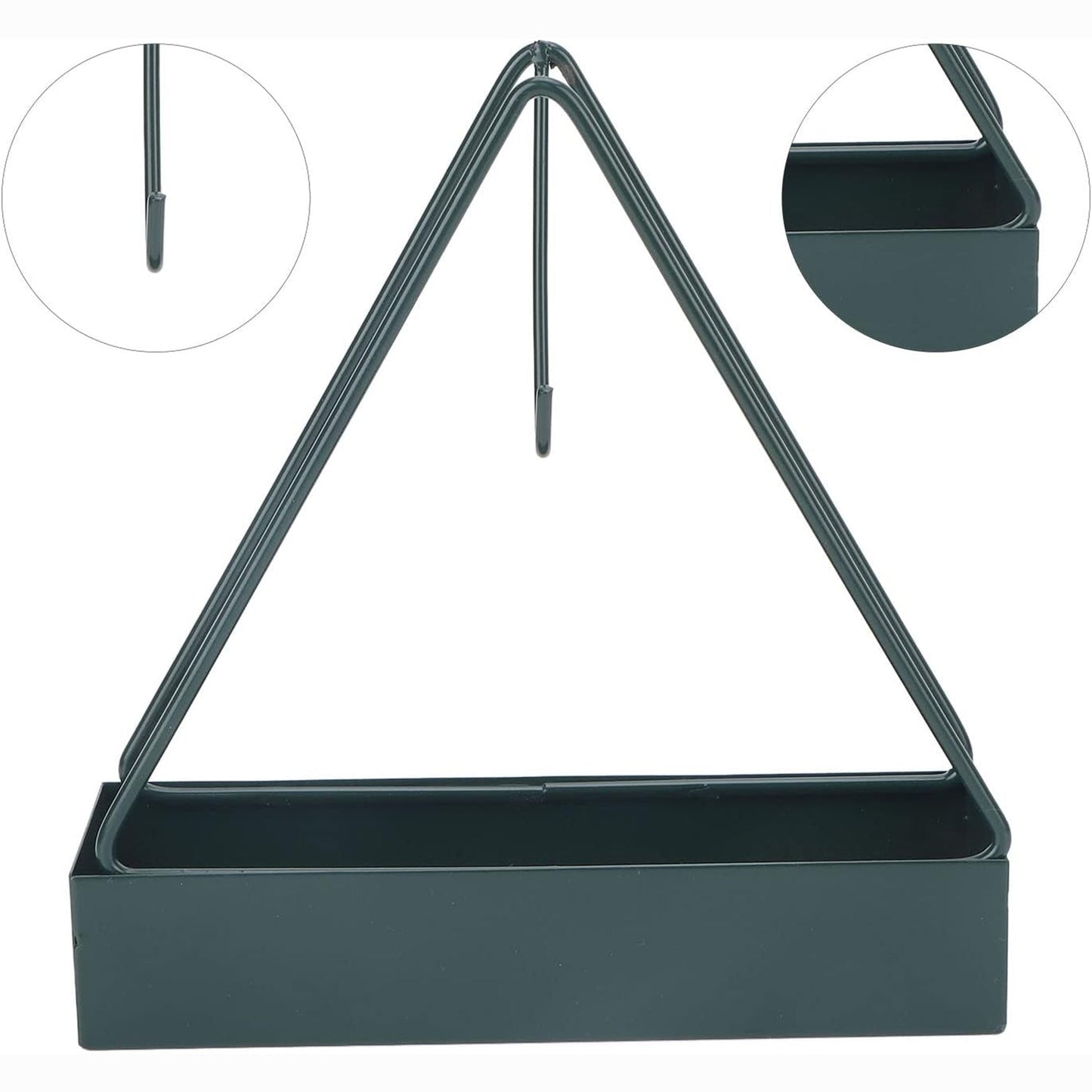 Triangular Iron Mosquito Coil Holder – Stylish Outdoor Incense Holder