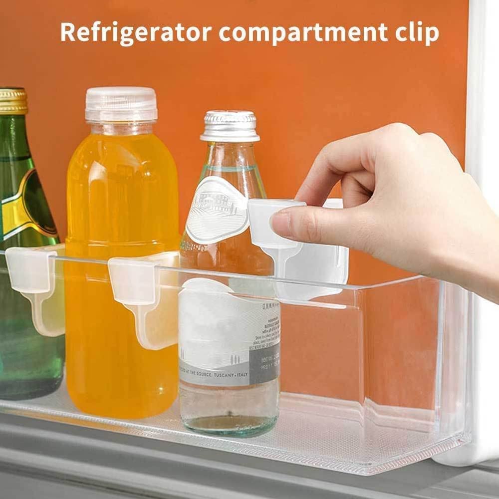 Plastic Storage Baskets Space allocator, Refrigerator Organizer Bins partition (1 Pc)