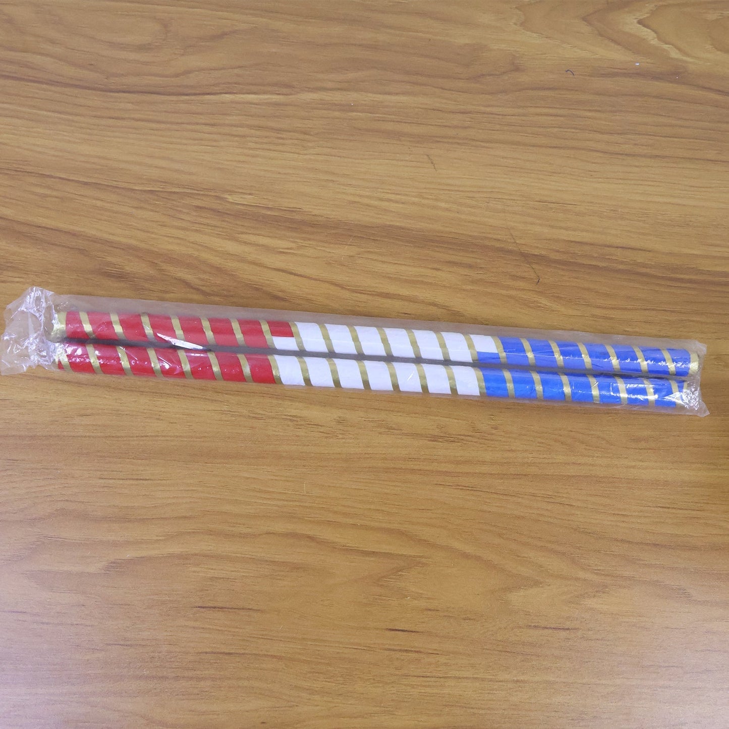 Traditional Decorative Dandiya Sticks Pair for Navratri, Garba (2 Pc)