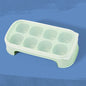 Ice Mold, 8 Grid Food Grade Portable Plastic Ice Tray (1 Pc / 15×8 Cm)