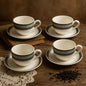 Ceramic Tea / cups and Saucer / Rakabi Set of 12 Pcs