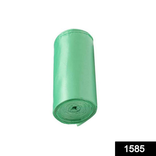 Bio-degradable Eco Friendly Garbage / Trash Bags Rolls (19" x 21") (Green)
