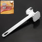 Double Sided Beef Steak Mallet (Aluminum): Meat Tenderizer Hammer