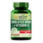 Vlado's Himalayan Organics Chelated Iron with Vitamin C Supplement - 100 Veg Tablets