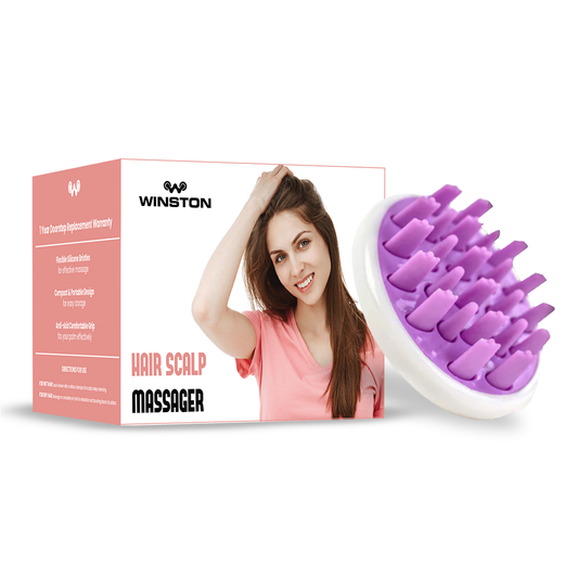 Manual Scalp Massager | Stimulate Hair Growth & Deep Cleanse Scalp