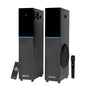 GIZMORE DT11500 120W Dual Tower Wooden Speaker