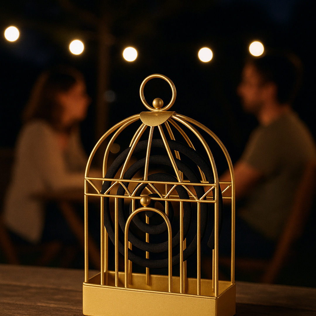 Mosquito Coil Holder, Vintage Style Durable Household Mosquito coil Stand for Office Home