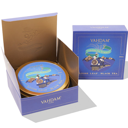 Darjeeling Summer Black Tea, Tin Gift Set, 50 g
