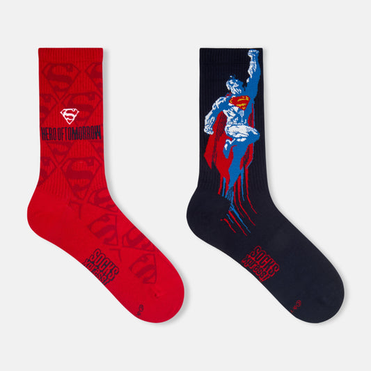 Men's Justice League Superman Crew Socks