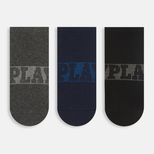 Men's Playboy Themed Ankle Socks
