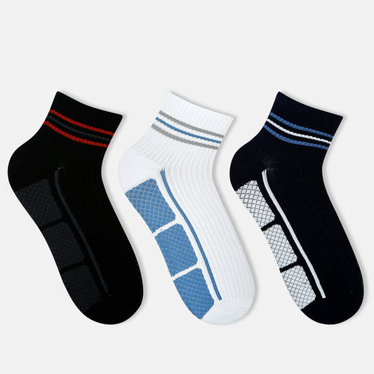Men’s Full Cushioned High Ankle Socks