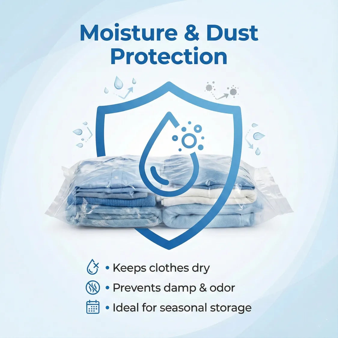 Vacuum Storage Bags, Compression Bags (5 Pcs Set)